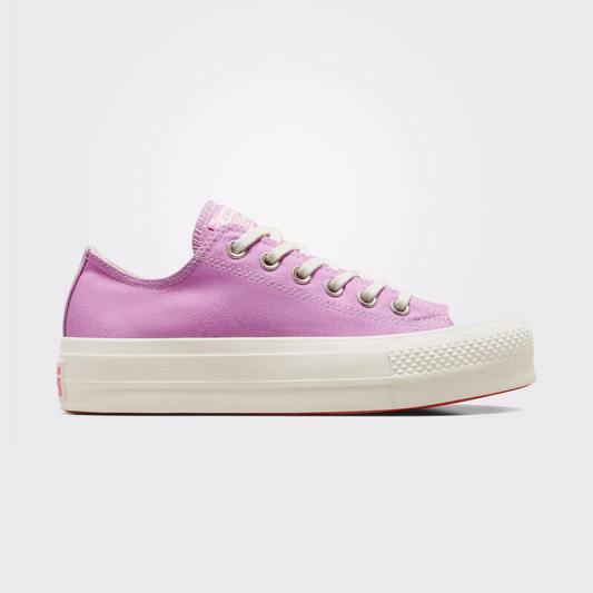 Converse Chuck Taylor All Satr Lift Ox - Grape Fizz / Nomadic Rust / Egret