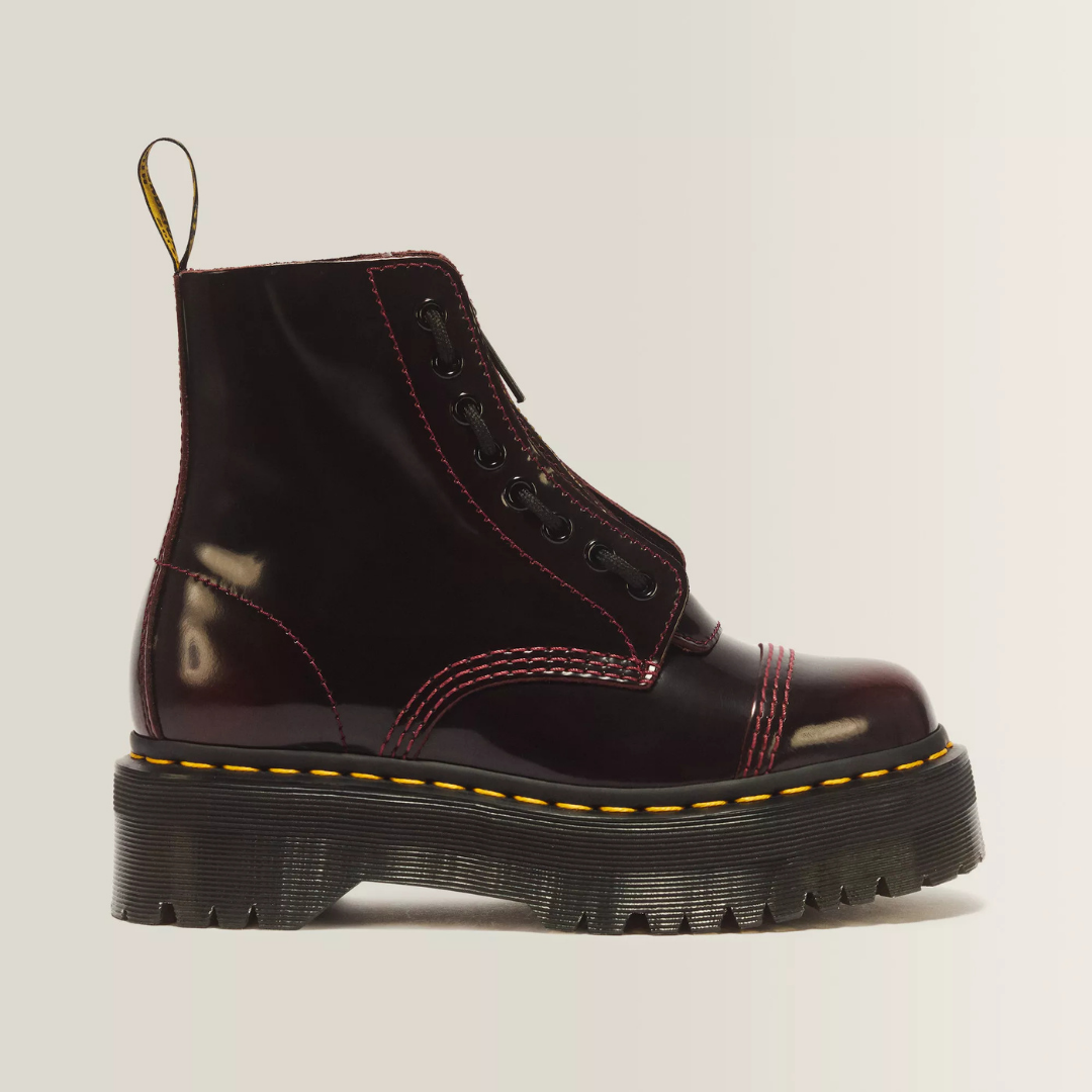 Dr.Martens Sinclair - Cherry Red Arcadia - Walk by Streetart