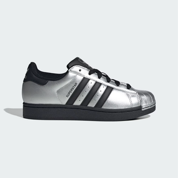 Adidas Superstar II - Silver Metallic / Core Black / Core Black - Walk by Streetart