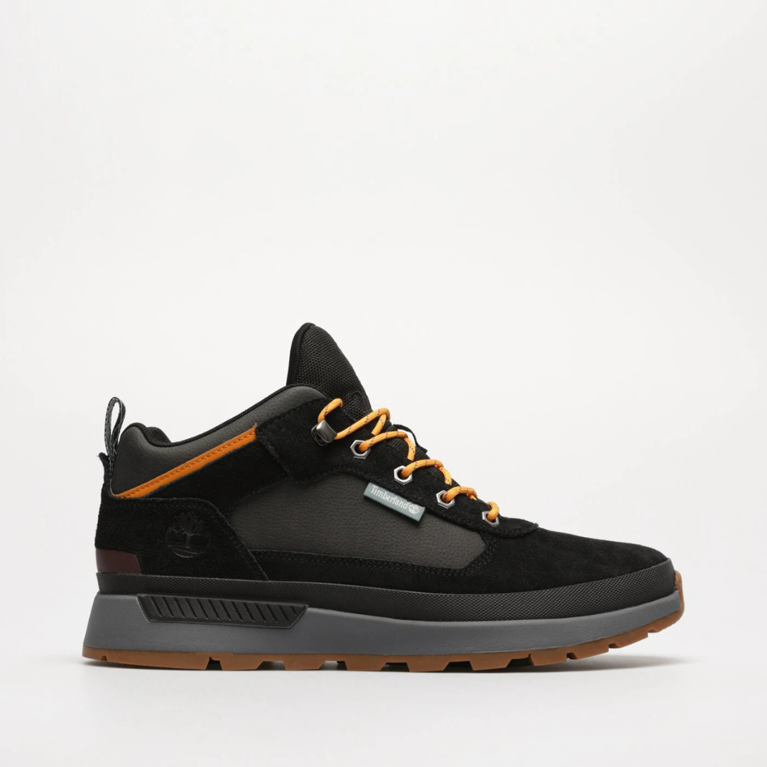 Timberland Field Trekker Low - Black Suede / Orange - Walk by Streetart