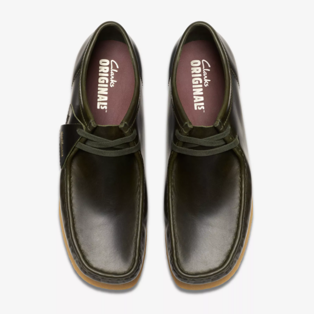 Clarks Wallabee Og - Forest Green Lea