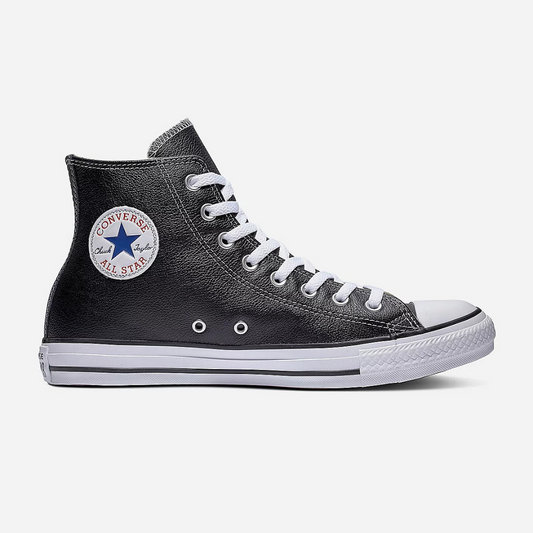 Converse Ctas Leather Hi - Black