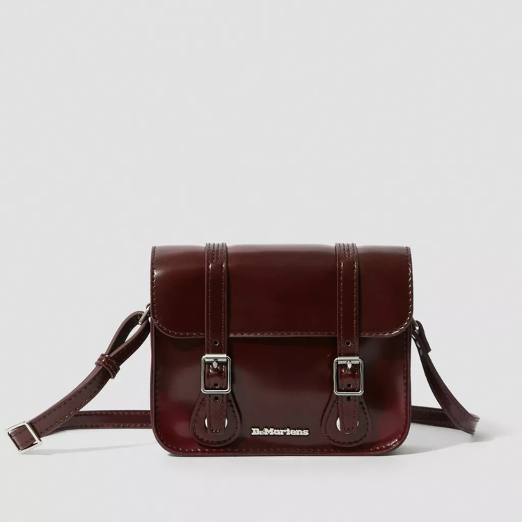 Dr Martens 7" Vegan Satchel - Cherry Red - Walk by Streetart