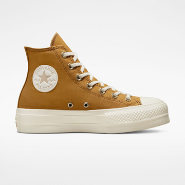 Converse Ctas Lift Hi - Burnt Honey / Light Gold / Egret - Walk by Streetart