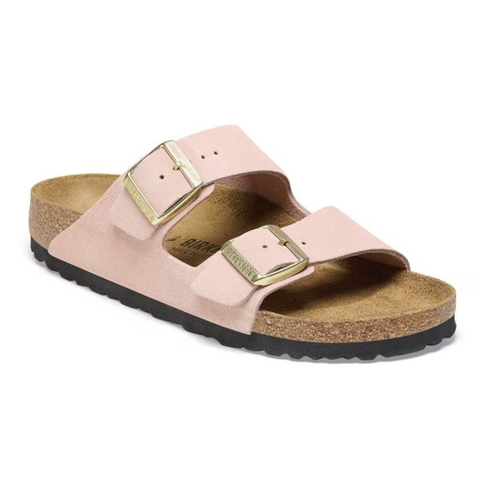 Birkenstock Arizona Suede Leather - Light Rose