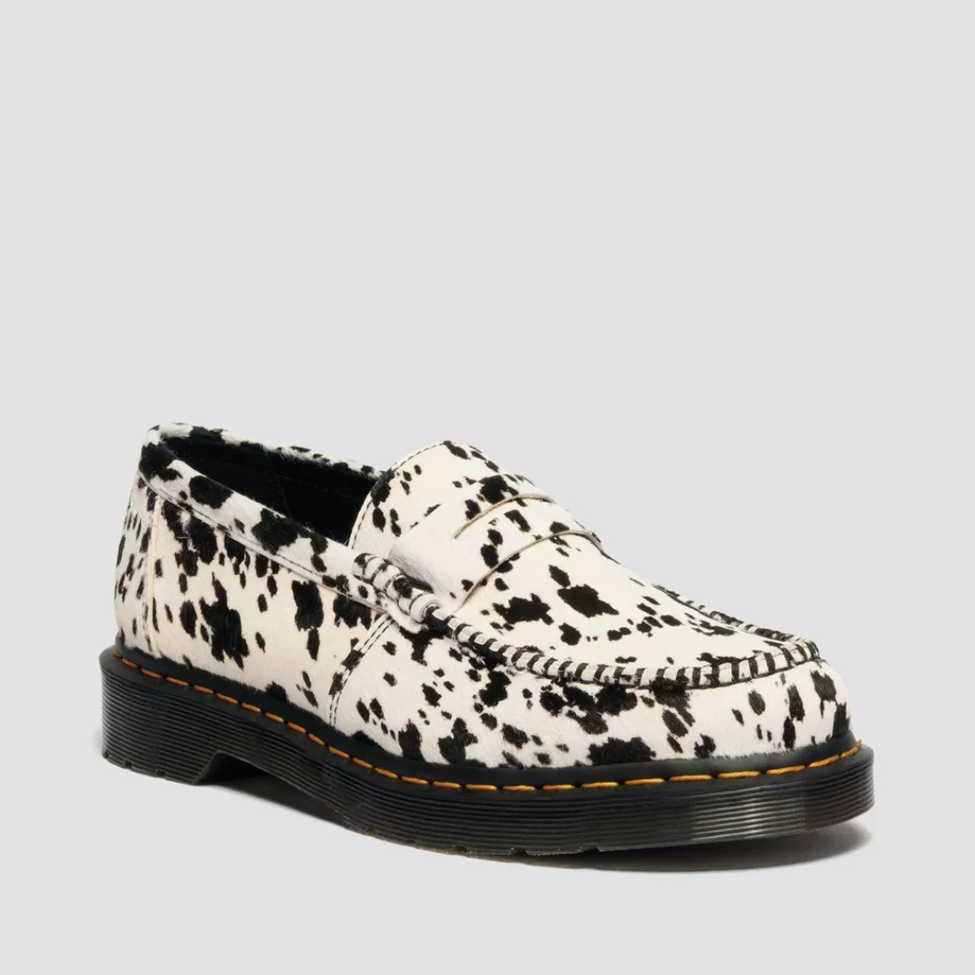 Dr.Martens Penton Loafer Dalmatien - Cream / Black - Walk by Streetart