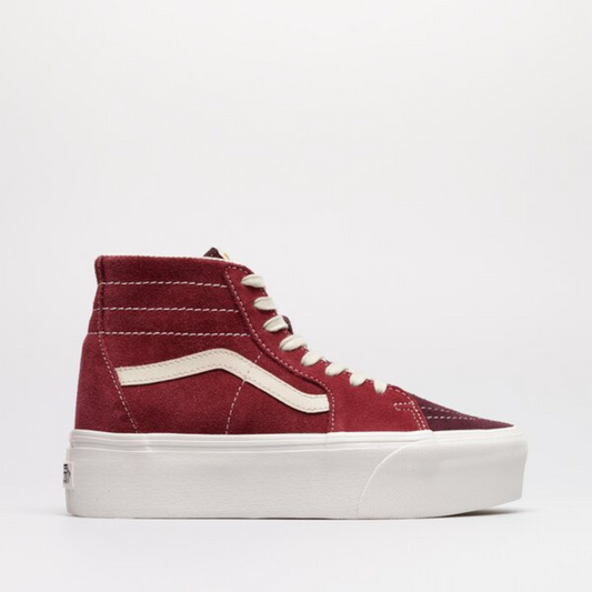 Vans Sk8-Hi Stackform Suede - Tawny Port - Walk by Streetart