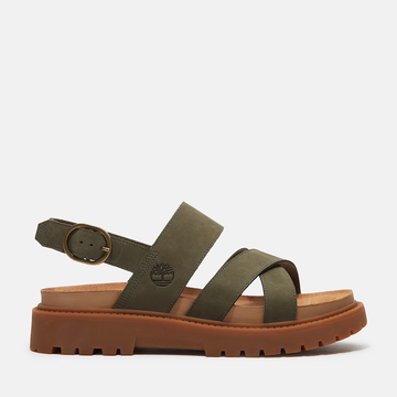 Timberland Clairemont Backstrap Sandal - Olive / Nubuck - Walk by Streetart