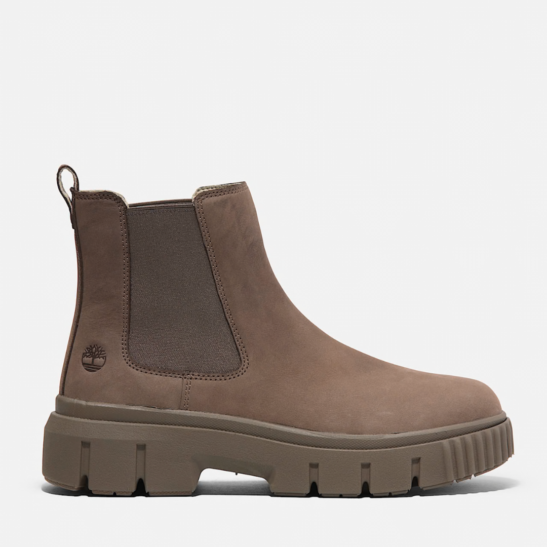 Timberland Greyfield Mid Boot - Medium Brown Nubuck - Walk by Streetart