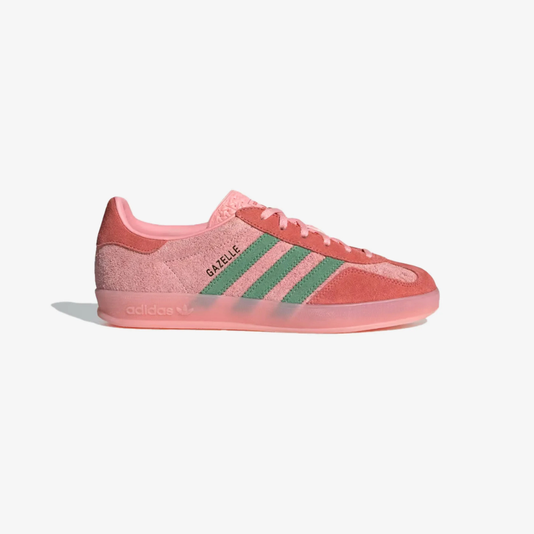 Adidas Gazelle Indoor W - Pink / Green - Walk by Streetart