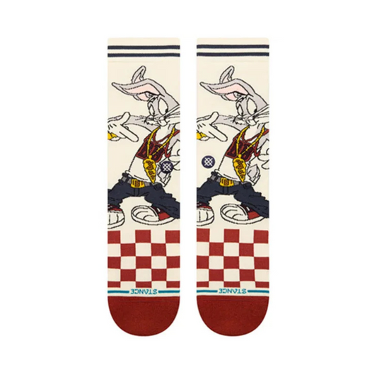 Stance Bugs Crew - Vintage White