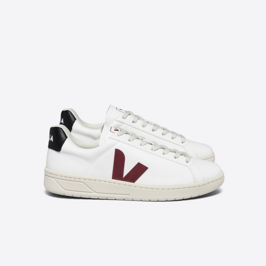 Veja Urca Cwl - White / Marsala / Black - Walk by Streetart