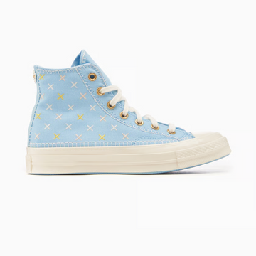 Converse Chuck 70 Hi - True Sky / Egret / Gold - Walk by Streetart