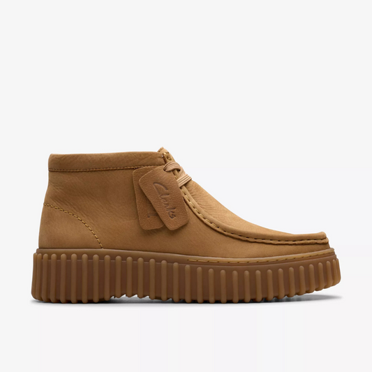 Clarks Torhill Moss Hi - Light Tan Nubuck