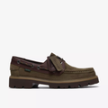 Clarks Cleyhill Boat - Olive Combi