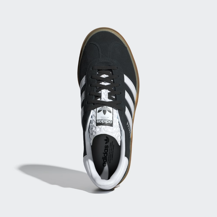 Adidas Gazelle Bold - Core Black / Cloud White / Cloud White - Walk by Streetart