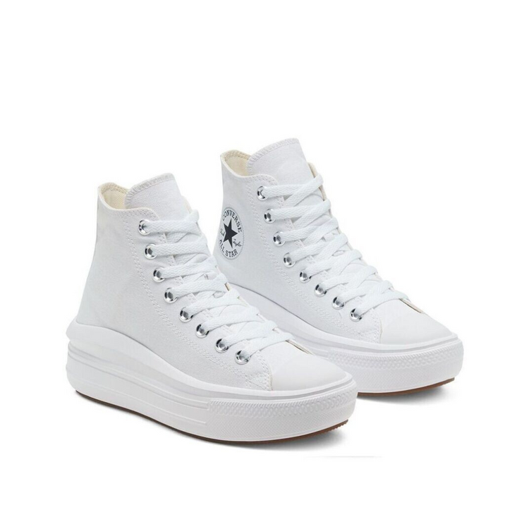 Converse Ctas Move Hi - White / Natural Ivory / Black - Walk by Streetart
