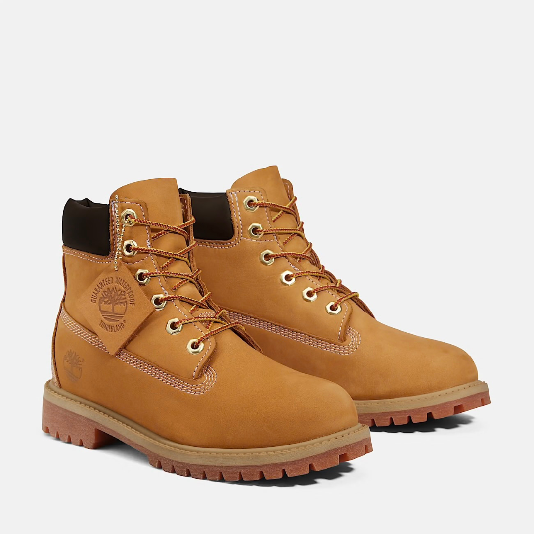 Timberland Women Premium 6 In Waterptoof Boots - Wheat / Nubuck