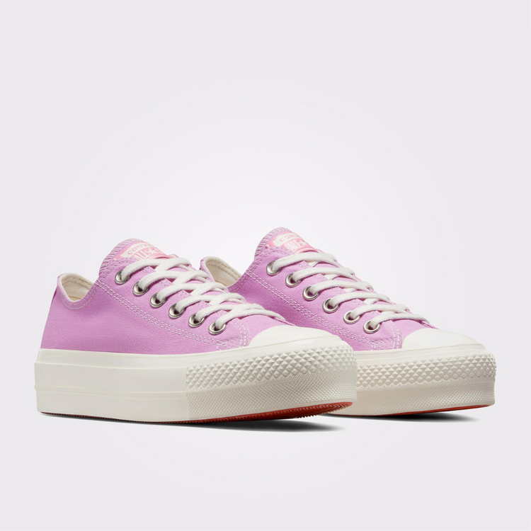 Converse Chuck Taylor All Satr Lift Ox - Grape Fizz / Nomadic Rust / Egret - Walk by Streetart