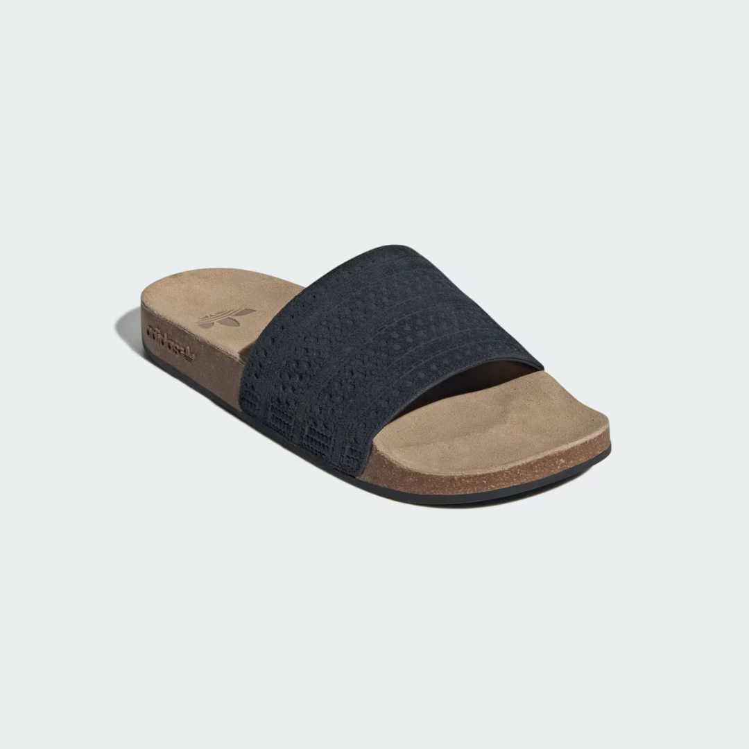 Adidas Adilette RS - Black / Black / Gum - Walk by Streetart
