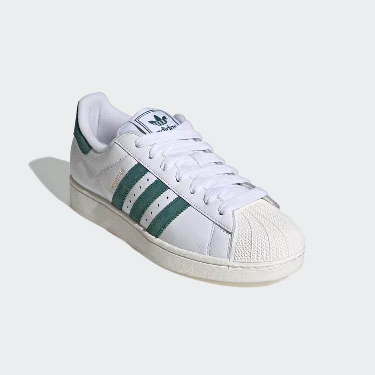 Adidas Superstar II - Cloud White / Collegiate Green / Core White