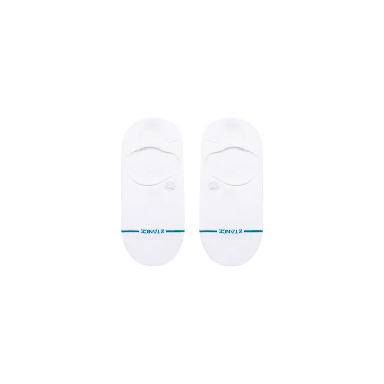 Stance Icon No Show - White - Walk by Streetart