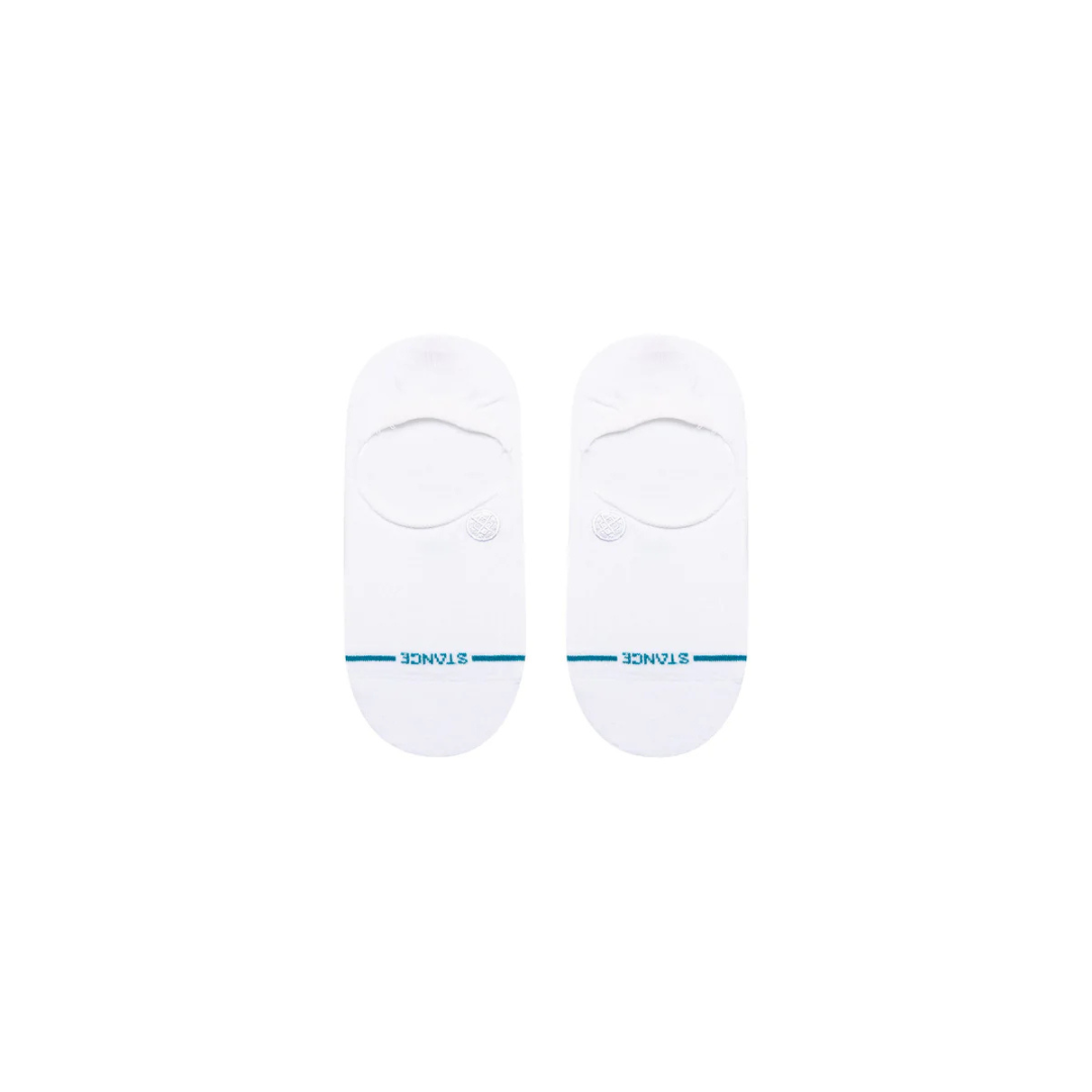 Stance Icon No Show - White - Walk by Streetart