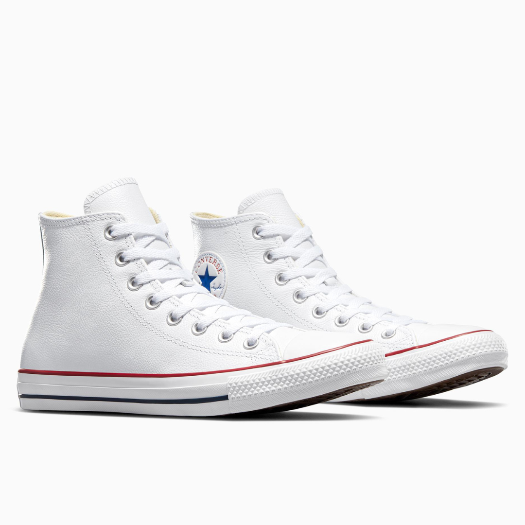 Converse Ctas Leather Hi - White - Walk by Streetart
