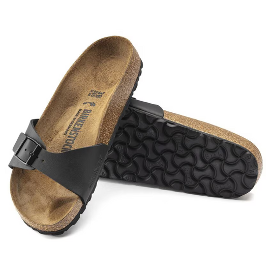 Birkenstock Madrid Birko Flor - Black