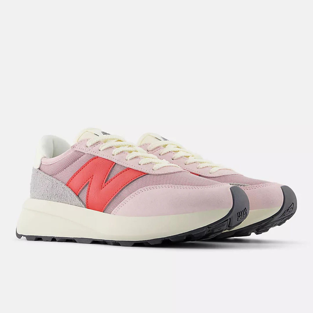 New Balance 370 - Rose Sugar / Blast Red