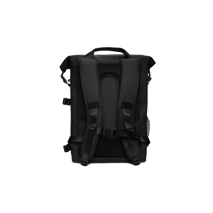 Rains Deepwater Rolltop Rucksack Large Bag - Black