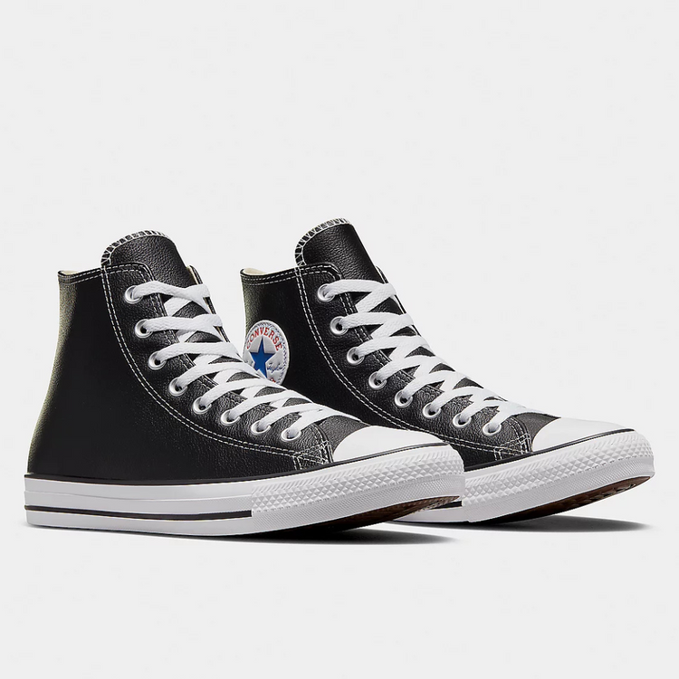 Converse Ctas Leather Hi - Black - Walk by Streetart