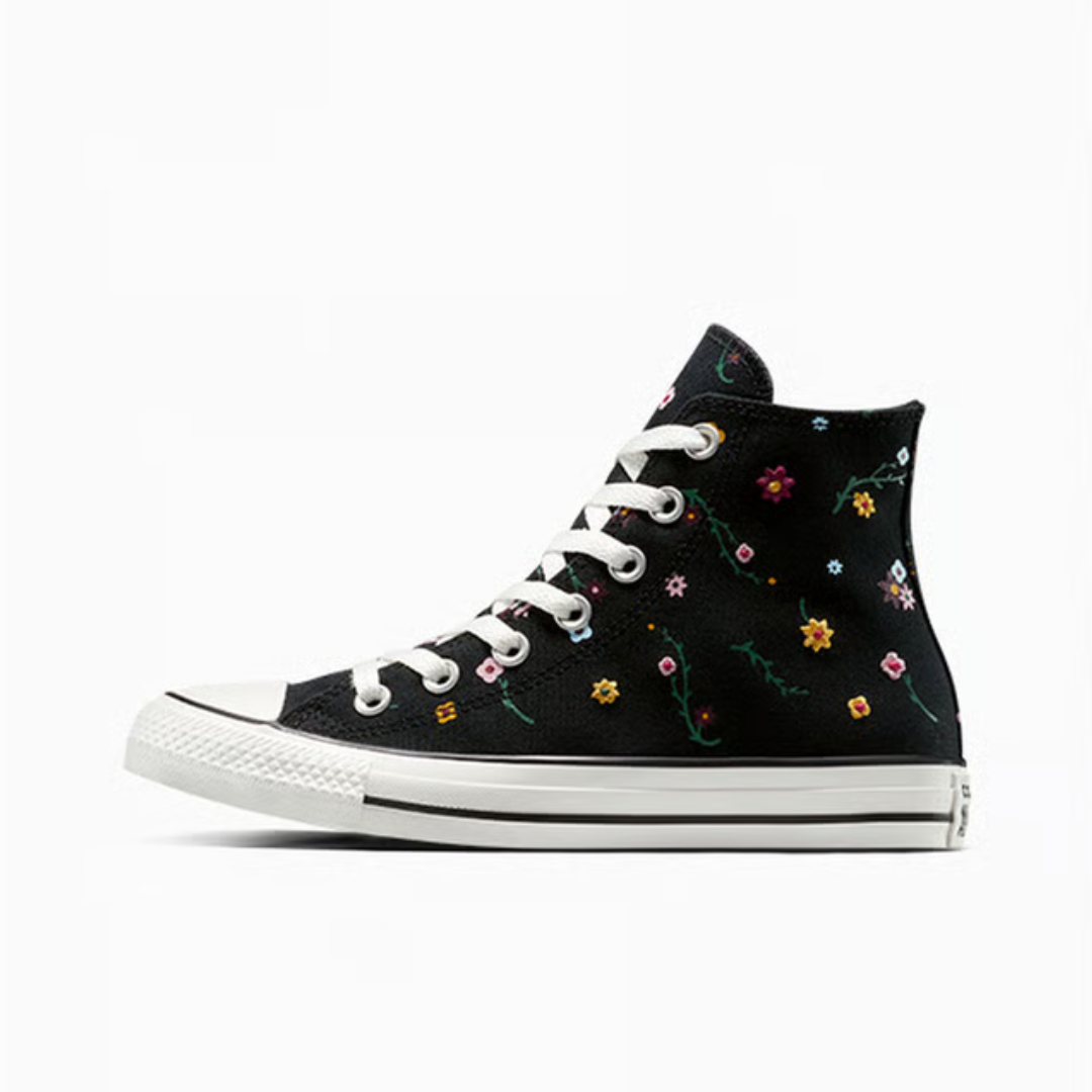 Converse Ctas Hi -  Black / Frozen Acai / Branch Out