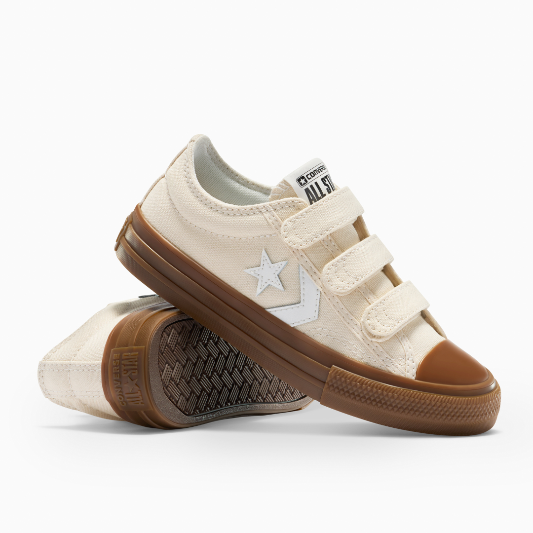 Converse Start Player 76 Kids -  Light Dune / Vintage White / Gum A11772C - Walk by Streetart