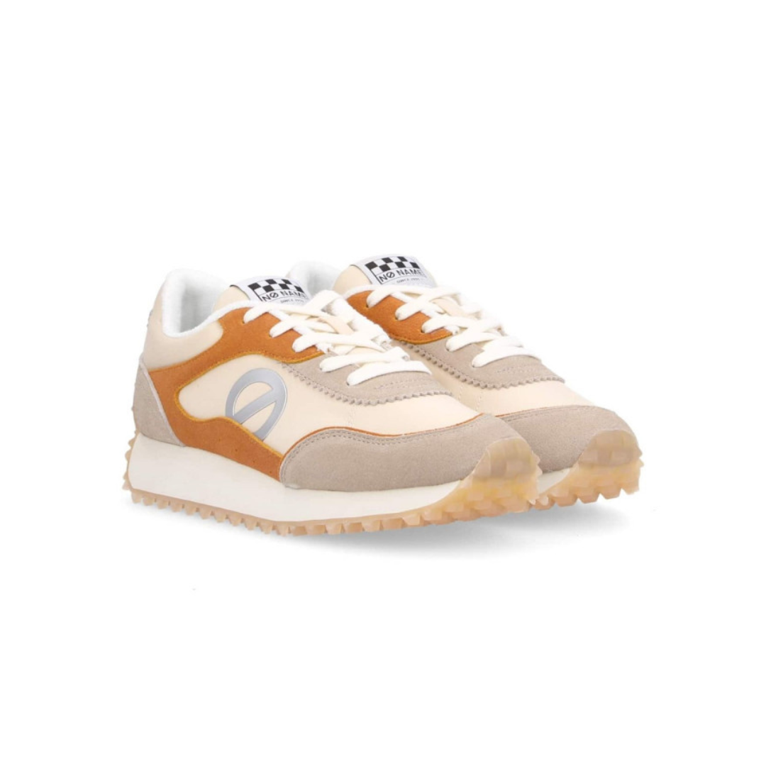 No Name Punky Jogger Suede - Abricot / Beige