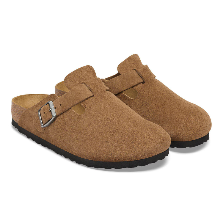 Birkenstock Boston - Dark Tea - Walk by Streetart
