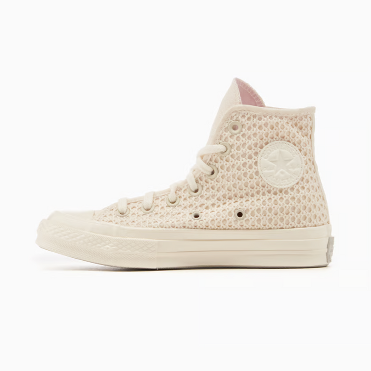 Converse Chuck 70 Hi Knit -  Egret / Lilac Daze / Egret - Walk by Streetart