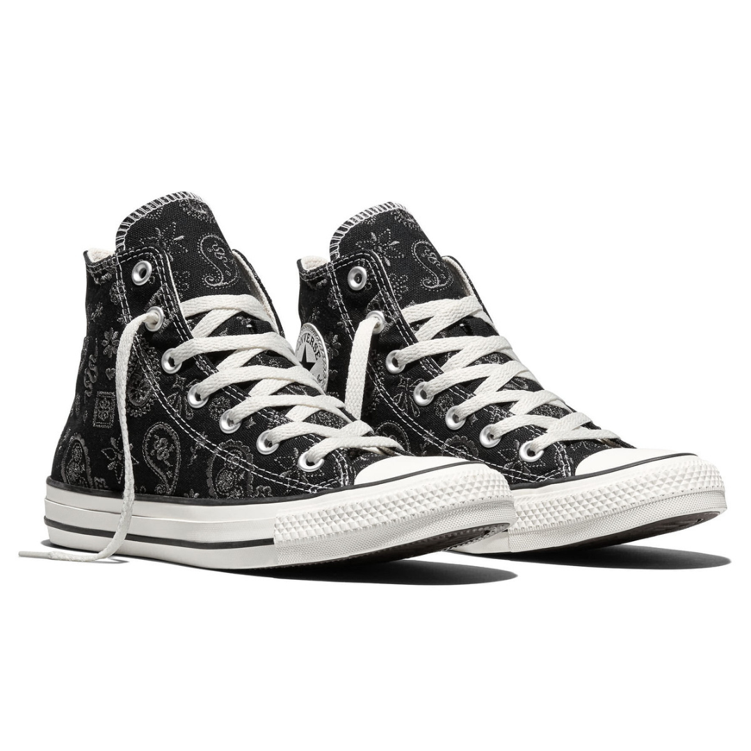 Converse Ctas Hi Paisley Pop - Black / Dark Matter - Walk by Streetart