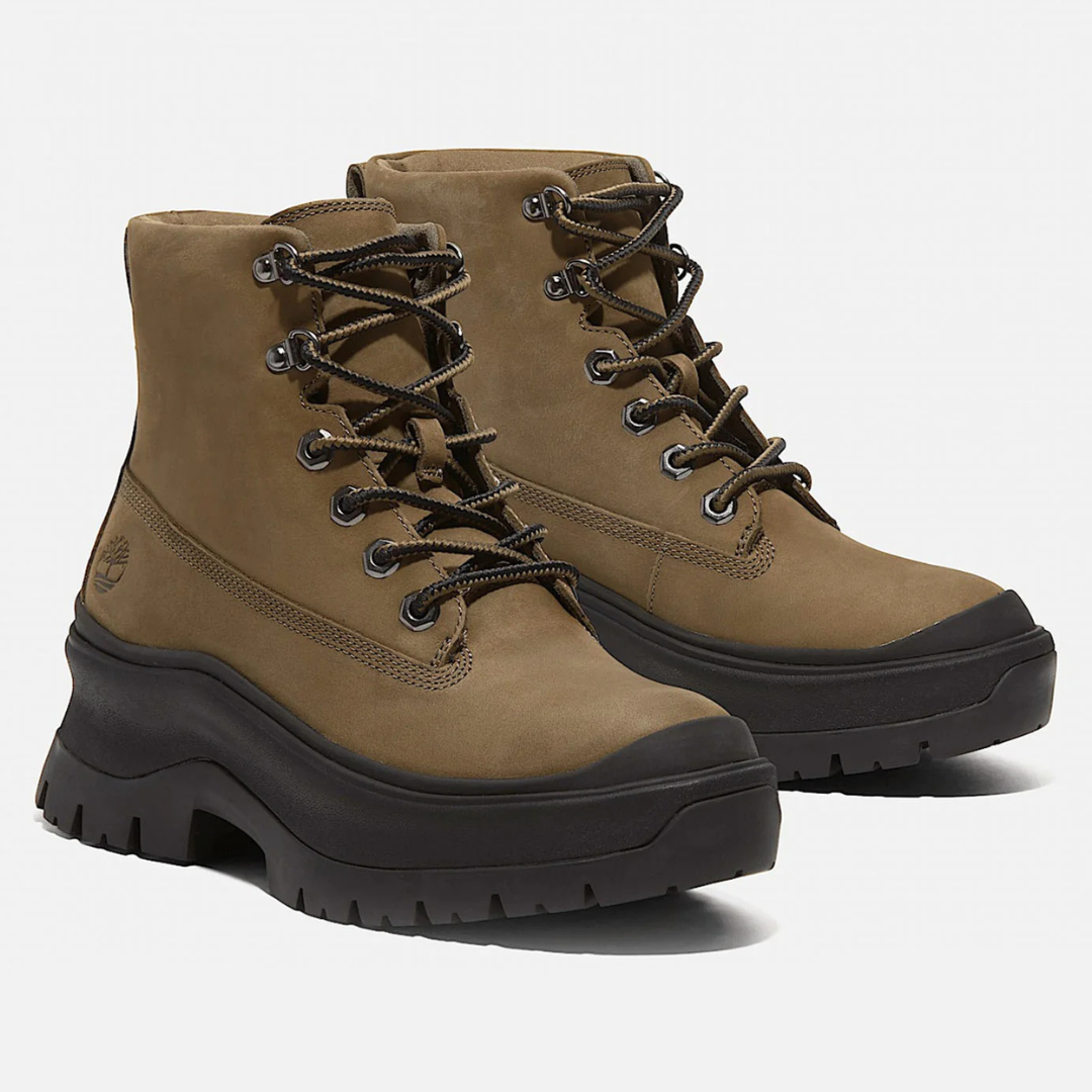 Timberland Roxie Lane Mid Boot - Olive Nubuck - Walk by Streetart