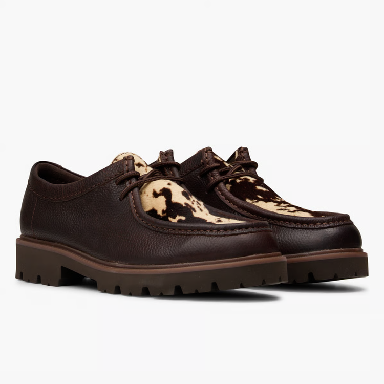 Clarks Cleyhill Seam - Brown Combi
