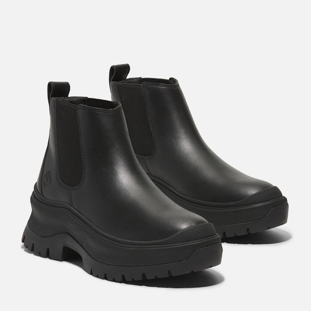 Timberland Roxie Lane Mid Chelsea Boot - Black Full Grain