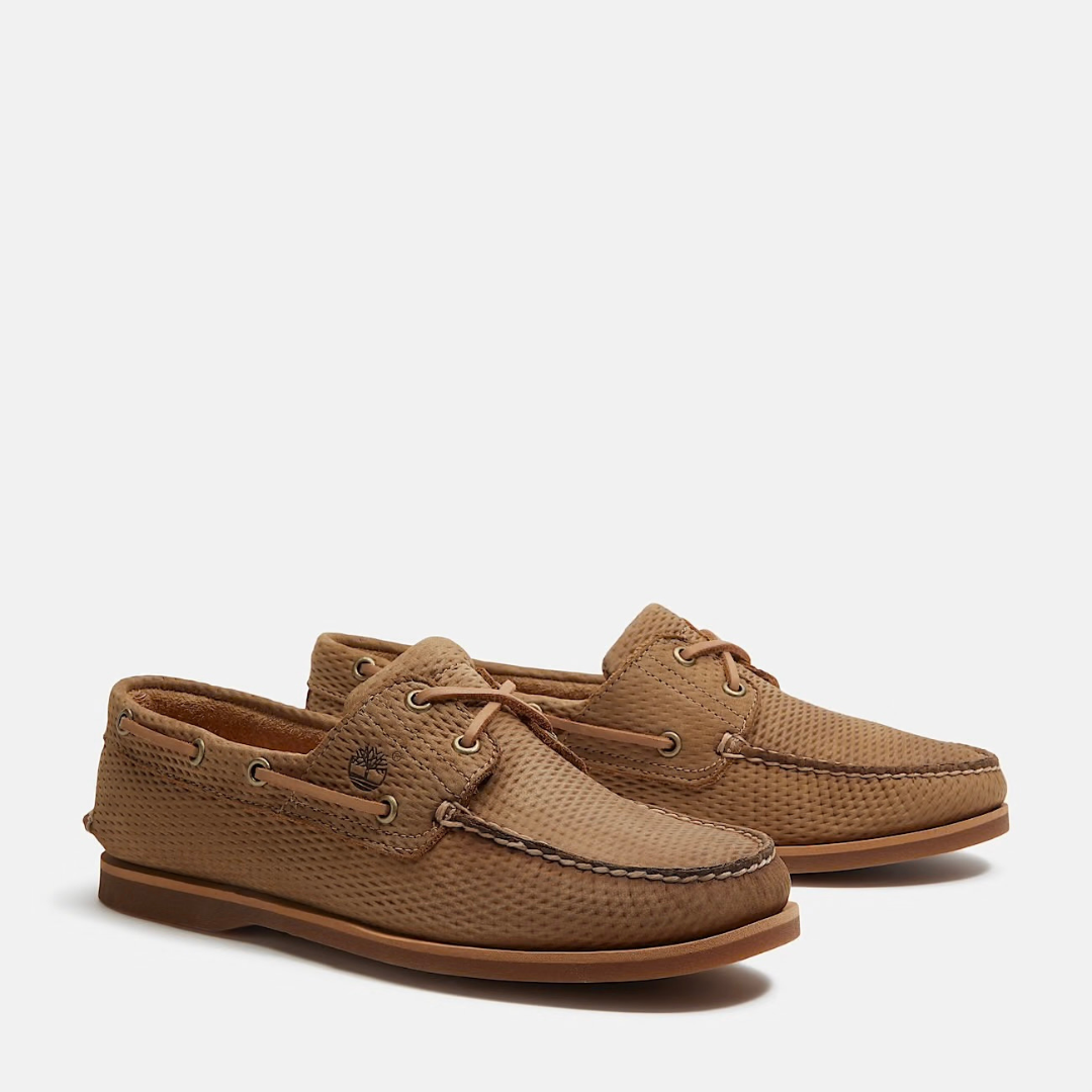 Timberland Boat Shoe - Medium Beige Nubuck - Walk by Streetart