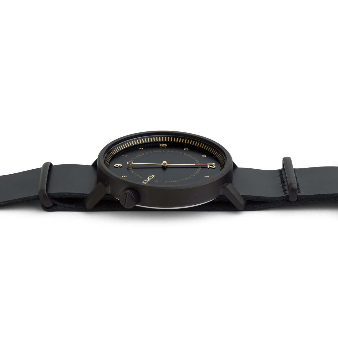 Komono Montre The One Ii- Black - Walk by Streetart