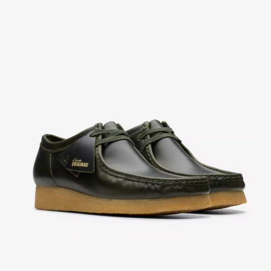 Clarks Wallabee Og - Forest Green Lea