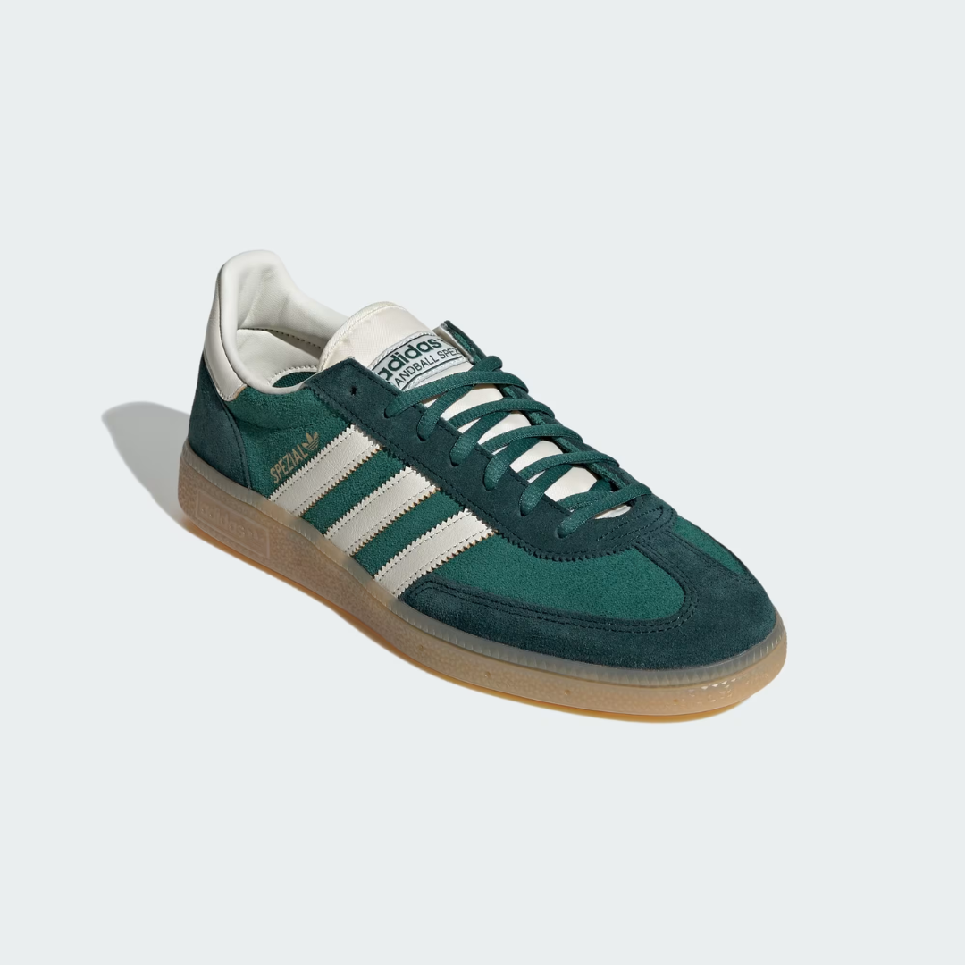 Adidas handball Spezial - Collegiate Green / Off White / Aurora Ivy - Walk by Streetart