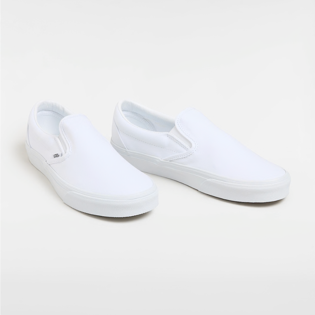 Vans Slip-On - True White - Walk by Streetart