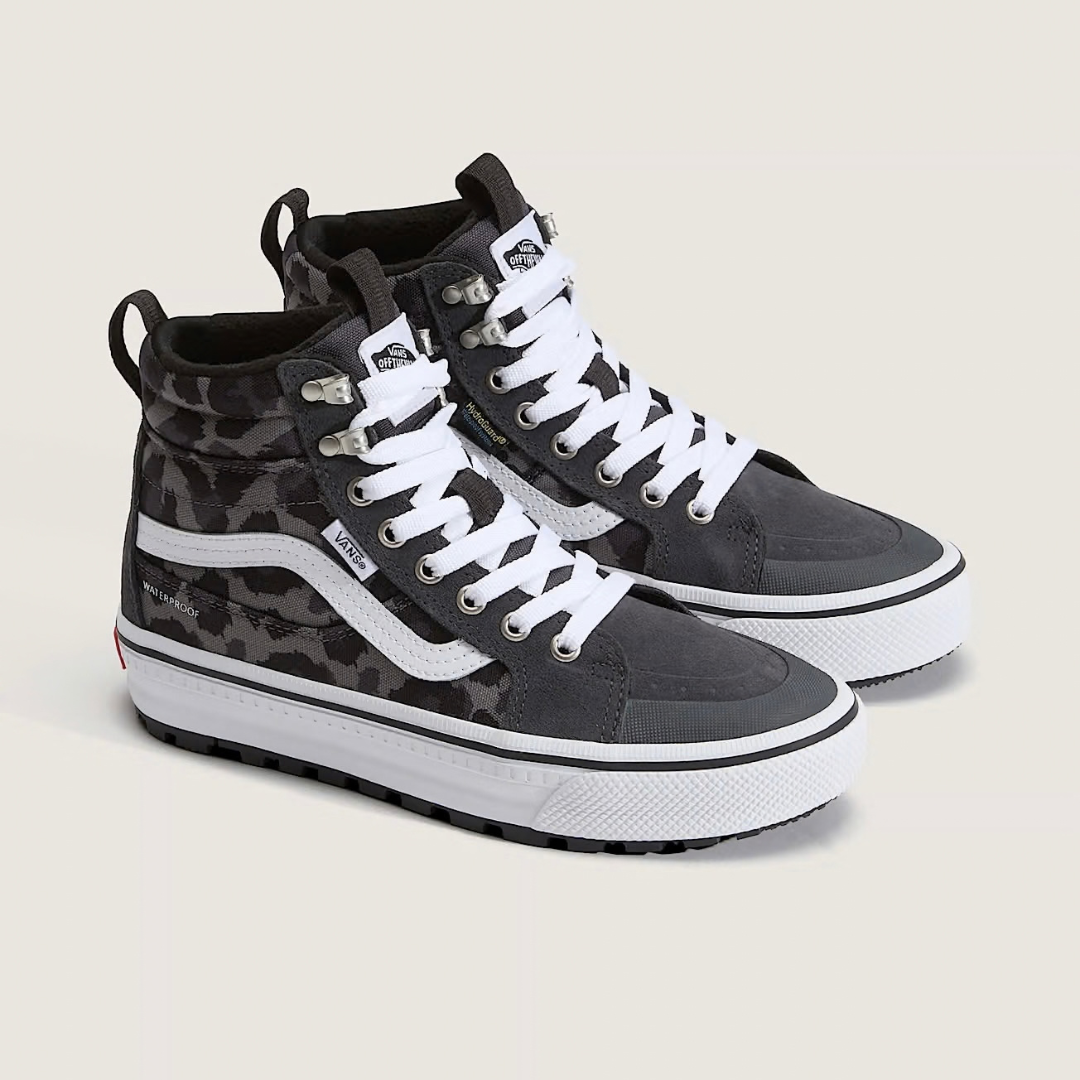 Vans Sk8-Hi Mte Waterproof - Leopard Charcoal Grey