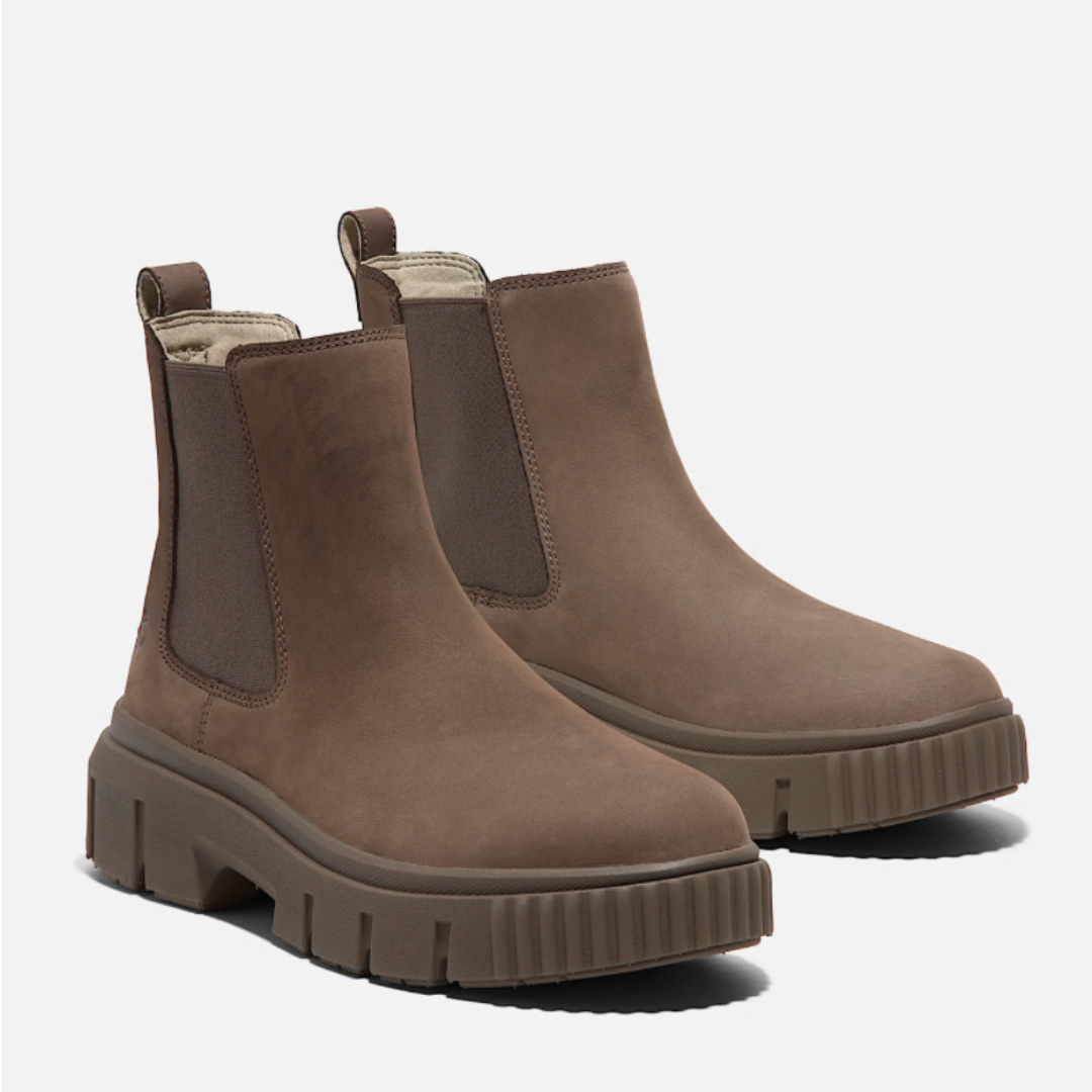Timberland Greyfield Mid Boot - Medium Brown Nubuck - Walk by Streetart