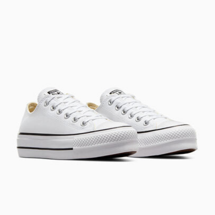 Converse Ctas Lift Ox - White / Black / White - Walk by Streetart