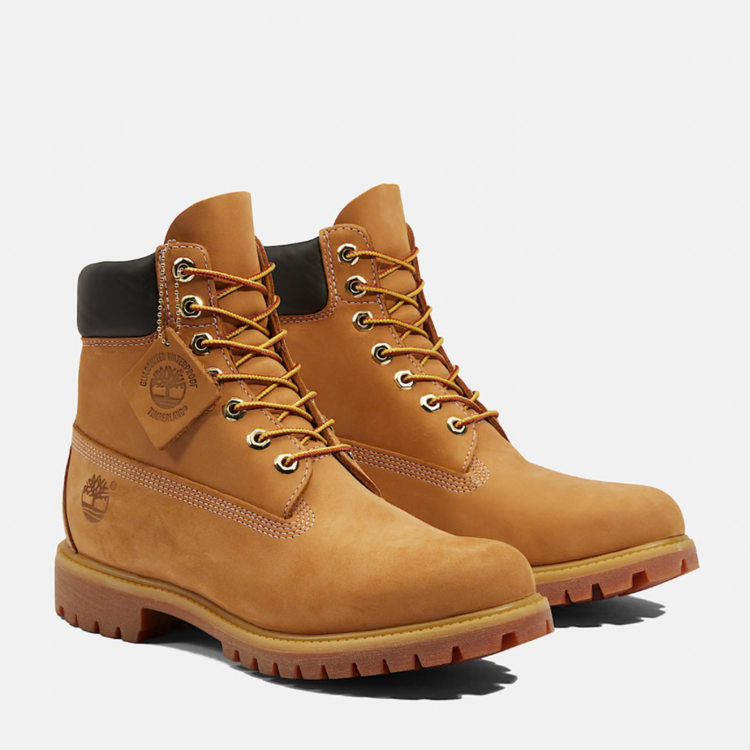 Timberland Premium 6 In Waterproof Boot - Wheat Nubuck - Walk by Streetart
